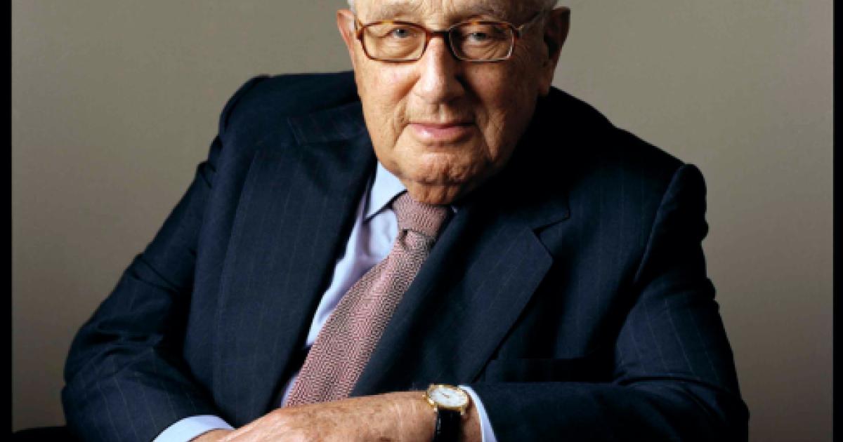 Henry Kissinger Hoover Headshot