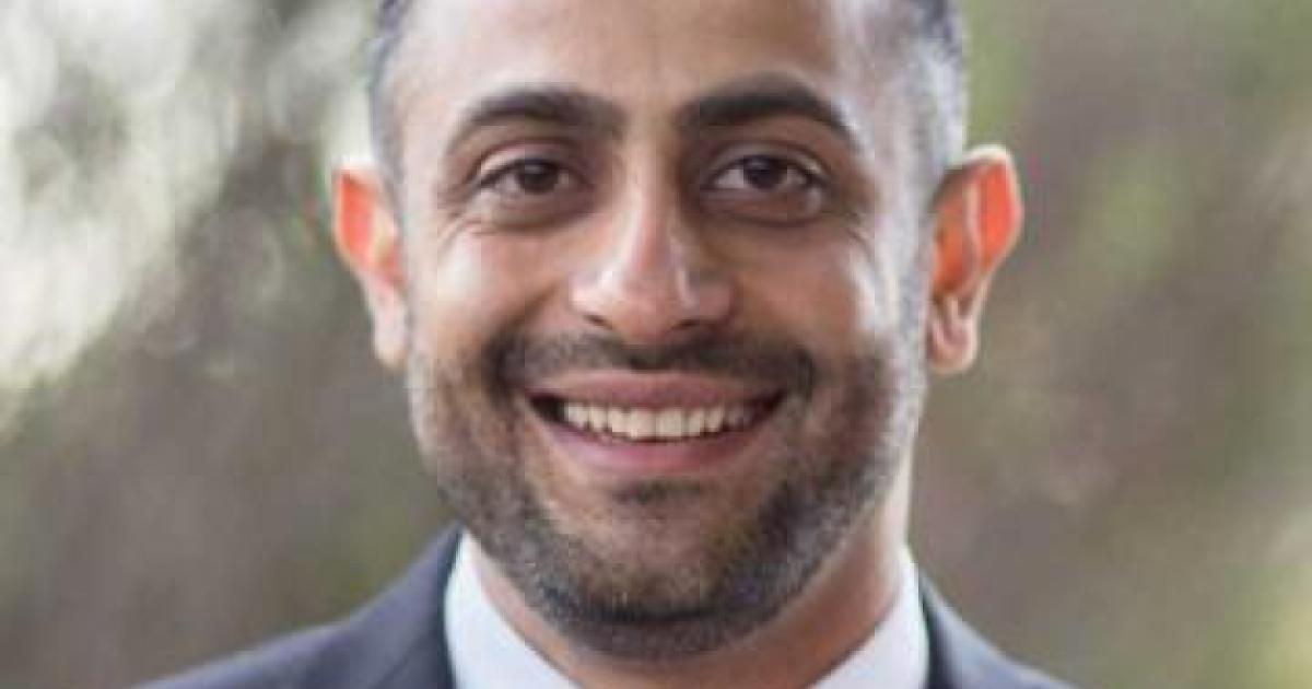 Photograph of Haidar Hadi, Curator for Middle East Collections