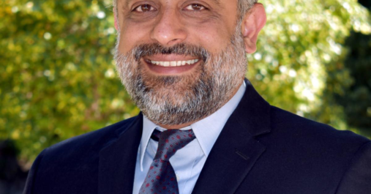 Photograph of Haidar Hadi, Curator for Middle East Collections