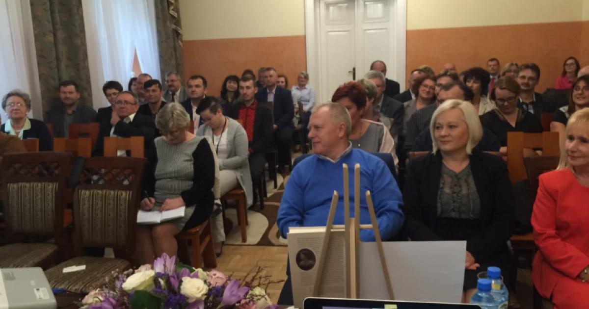 The audience at the book launch of Helena Paderewska's memoirs