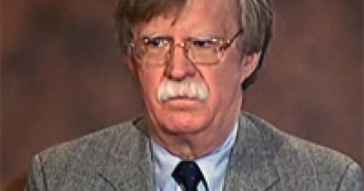 ohn Bolton served in the administrations of Ronald Reagan and George H. W. Bush in the departments of State and Justice.