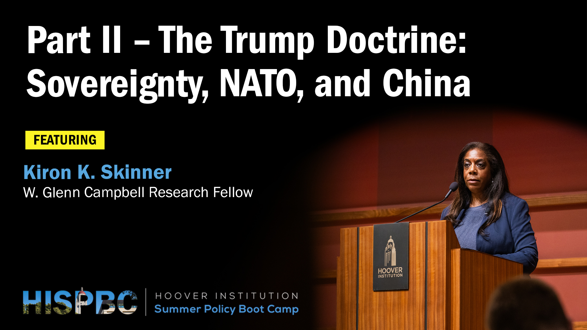 The Trump Doctrine: Sovereignty, NATO, and China